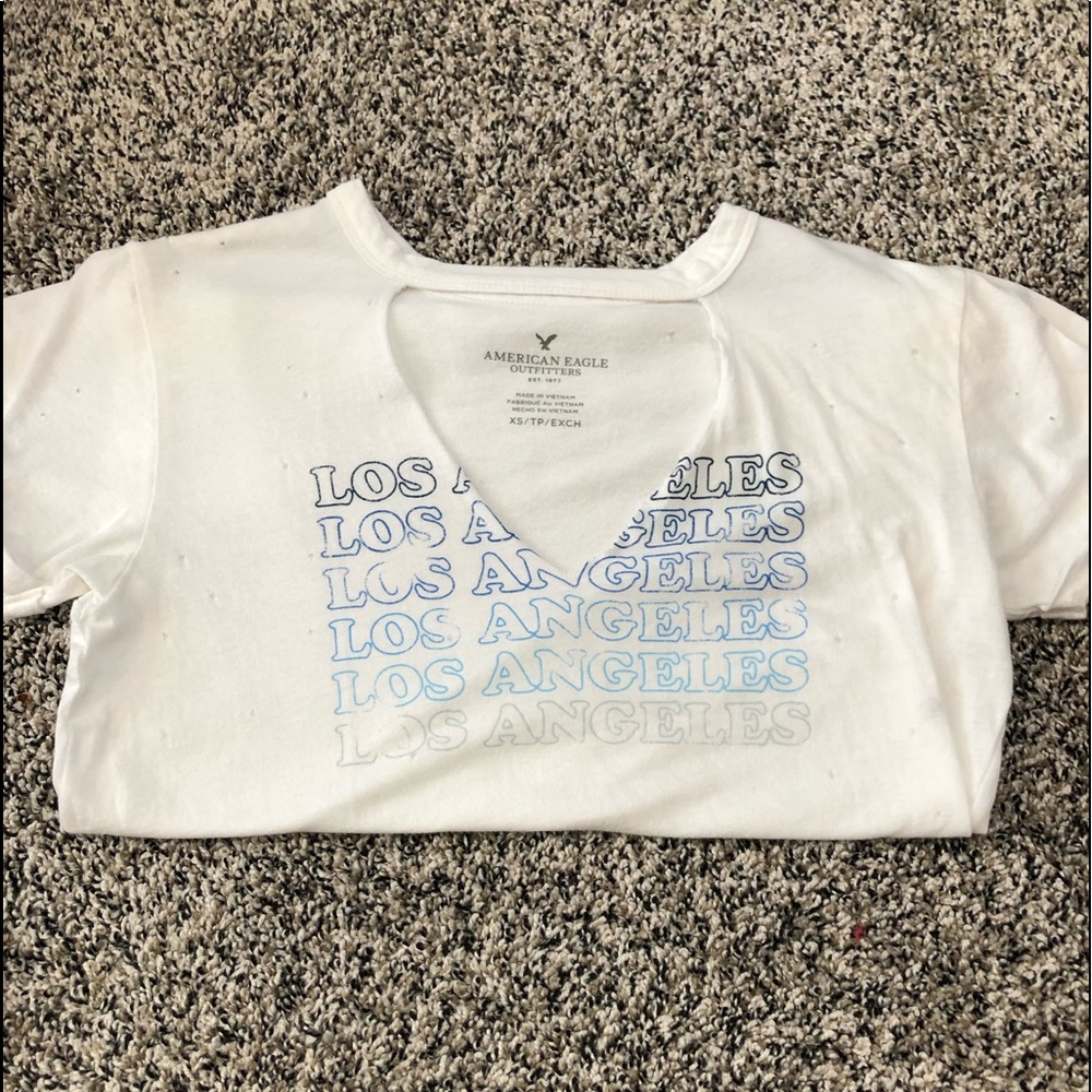 Los Angeles Distressed Top